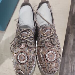 Colorful Embellished Women's Sneakers